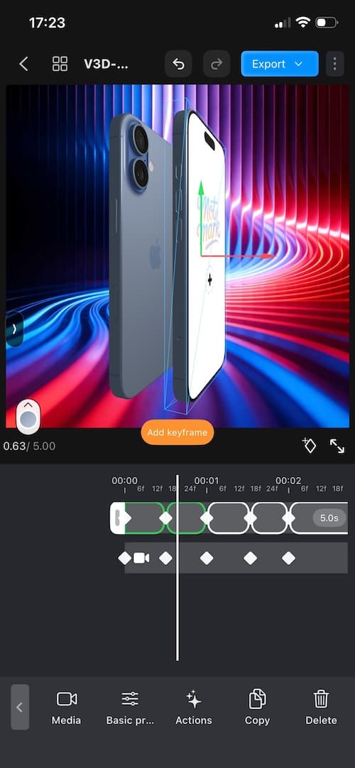 3D mockup video preview 2